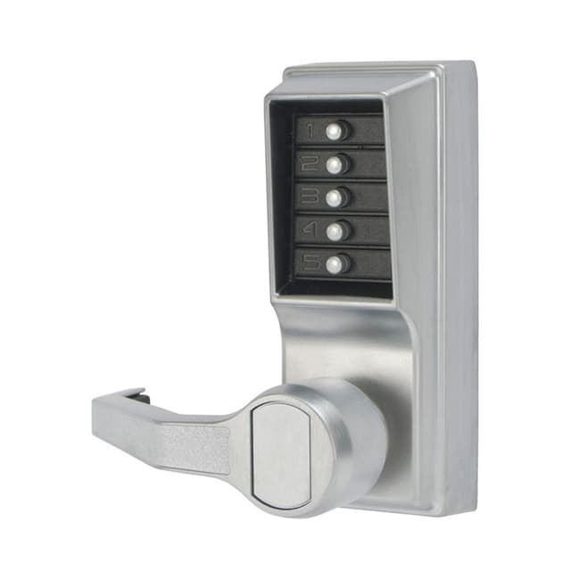 L1000 Series Mechanical Pushbutton Cylindrical Lever Lock