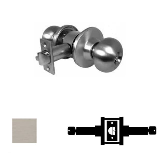 110DA Vestibule Knob Lockset