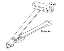 8000 Series Surface Door Closer