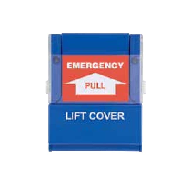 904P Blue English/Spanish Emergency Pull Station