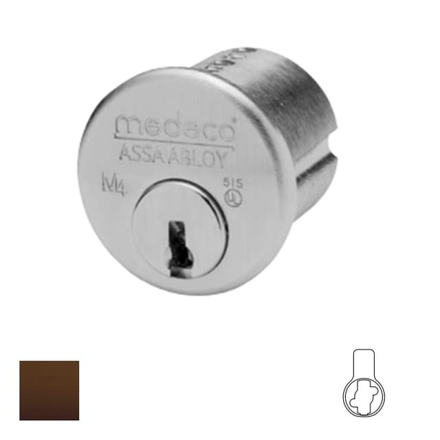 1-1/8" Mortise Cylinder, Biaxial, Sub-Assembled