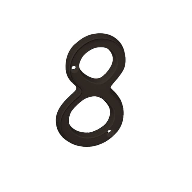 4" Classic House Number 8