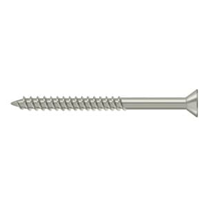 #10 X 2-1/2" Hinge Wood Screw, Steel