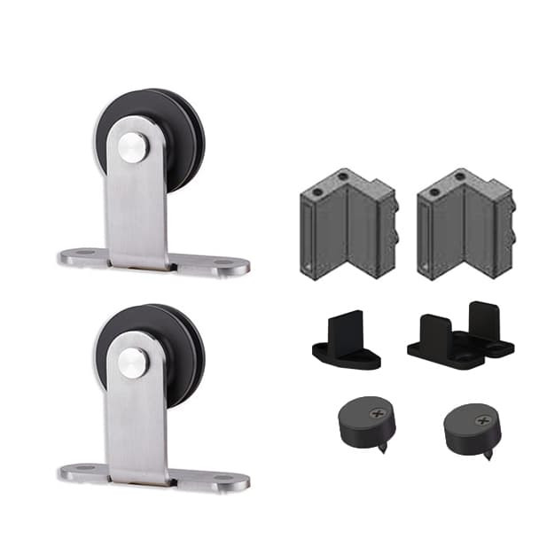 Double Door Kit With Top Mount Hangers