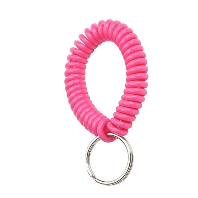 Wrist Coil Key Rings