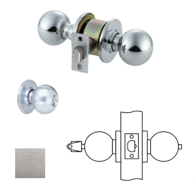 MK Series Cylindrical Knob Locks
