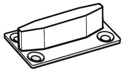Nylon Door Bottom Guide