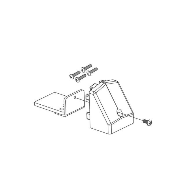 ED4000/ED5000 End Clamp Packet for ED4000, ED5000(A)