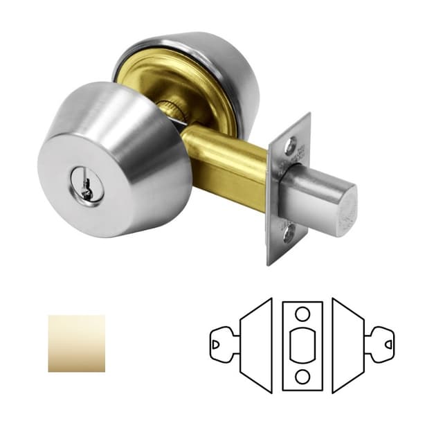 480 Series 484 Double Cylinder Deadbolt