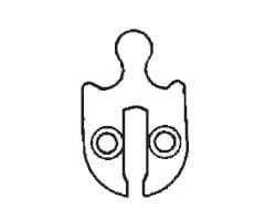 Mortise Cylinder Key Switch Cam