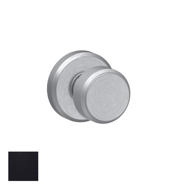 F170 Bowery Knob Single Dummy Trim With Greenwich Trim