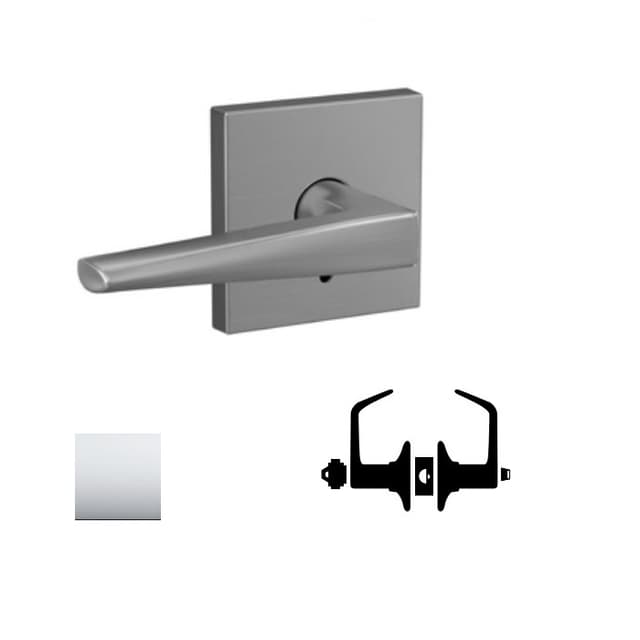 F51A Eller Keyed Entry Lever Lock With Collins Trim