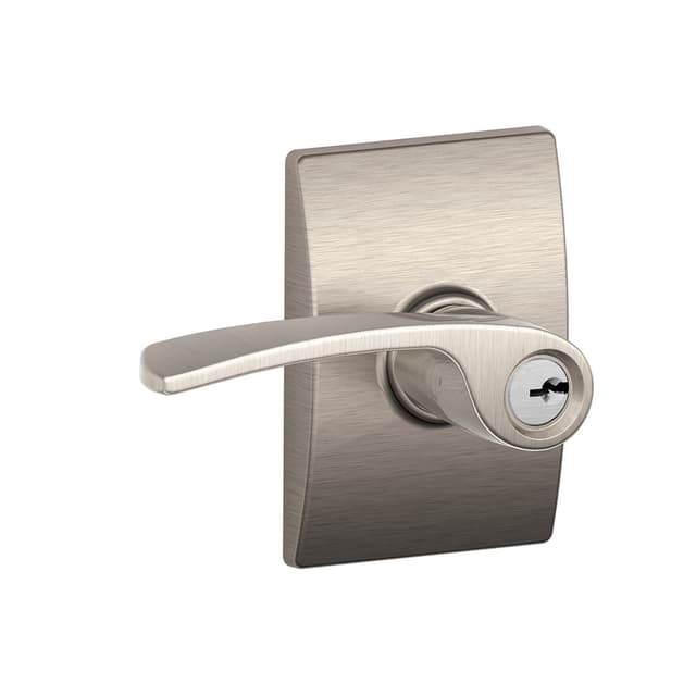 F51A Merano Keyed Entry Lever Lock With Century Trim