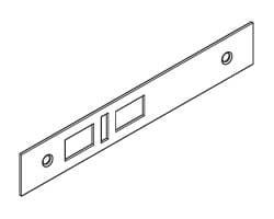 ML2000 Armored Front for LatchBolt, latch, aux latch, toggle