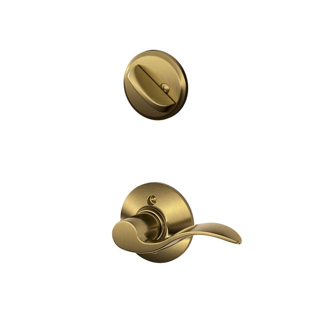 F59 Accent Inside Trim Handleset/Entrance Lever Lock