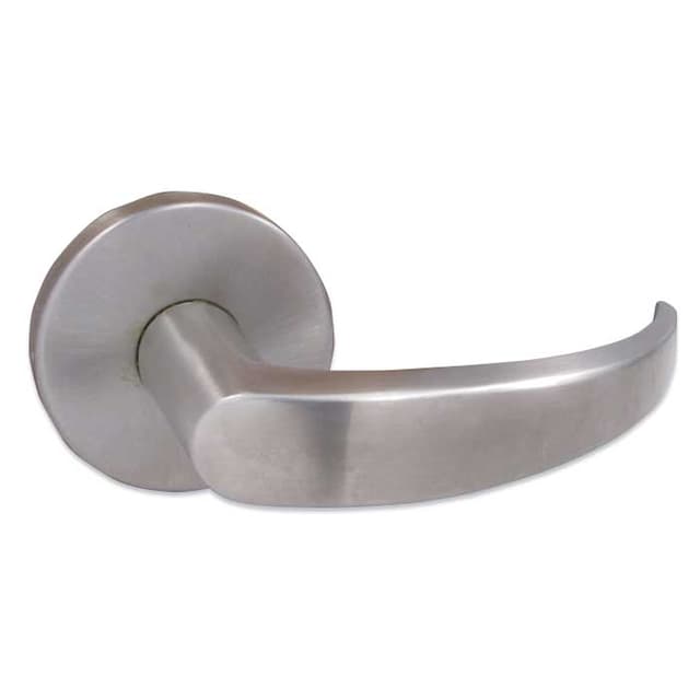 Crescent Lever/Rose Mortise Lock Trim Set