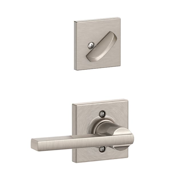 F59 Latitude Inside Trim Handleset/Entrance Lever Lock with Collins Trim