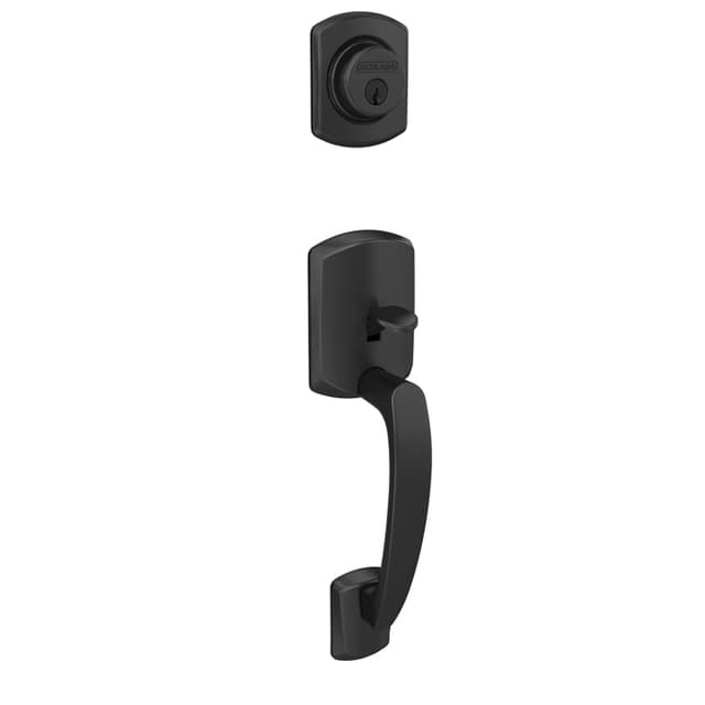 F58 Greenwich Handleset/Entrance Lock Exterior