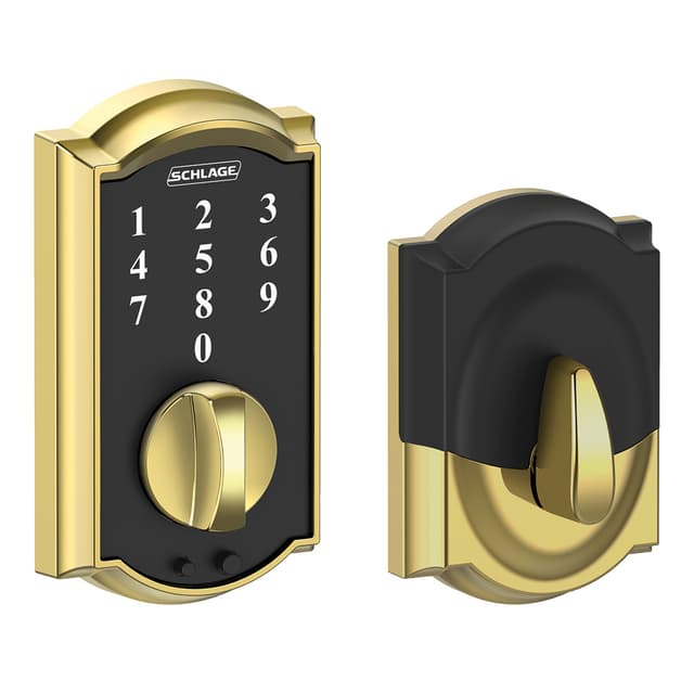 BE375 Camelot Schlage Touch Deadbolt