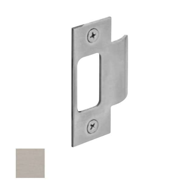 Bored Lock 2-3/4" Curved Lip Strike