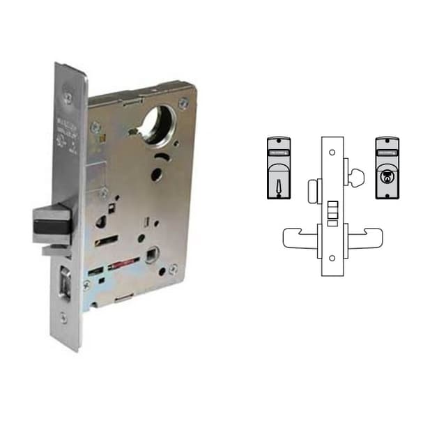 8200 Series 8205 Office/Entry Lockset Body