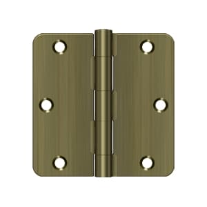 3-1/2" x 3-1/2" X 1/4" Radius Corner Hinge