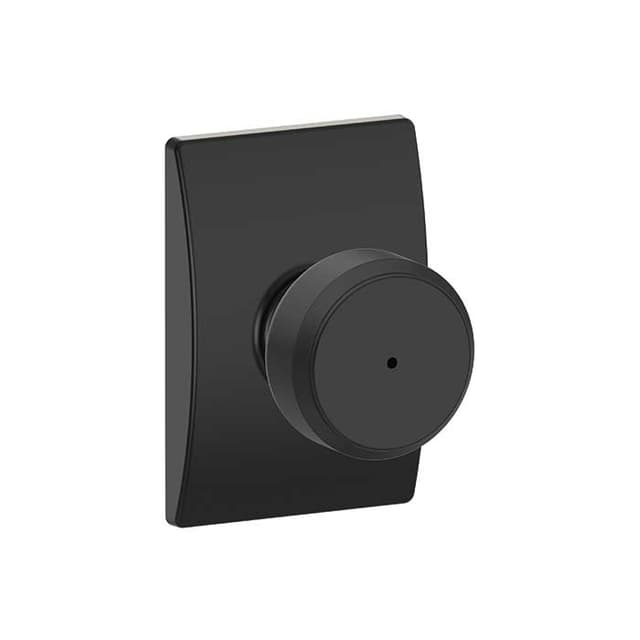 F40 Bowery Privacy Knob Lock With Century Trim