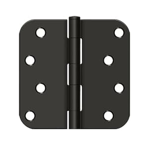 4" x 4" X 5/8" Radius Corner Hinge