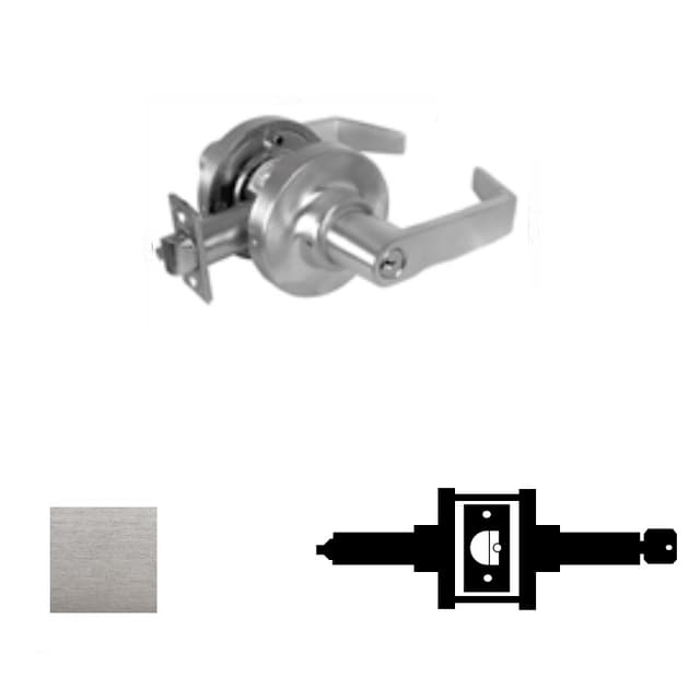 195RAB IC Entry Lever Lockset