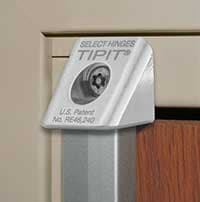 Tipit Anti-Ligature Hinge Tips - Metal