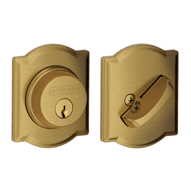 B60 Deadbolt with Camelot Trim