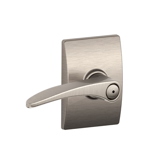 F40 Manhattan Privacy Lever Lock With Century Trim