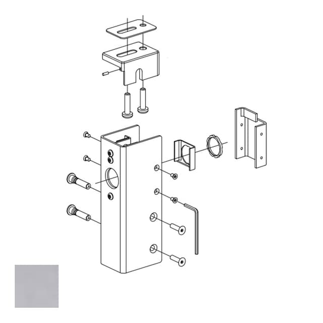 KR54 Keyed Removable Mullion Kit