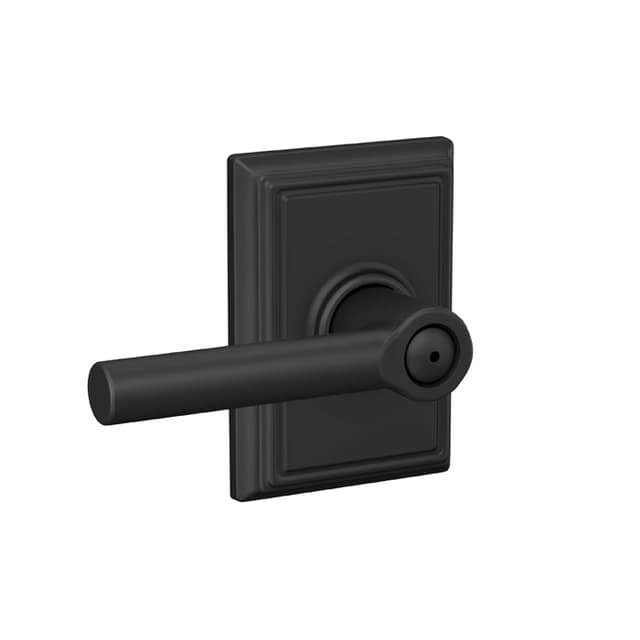 F40 Broadway Privacy Lever Lock With Addison Trim