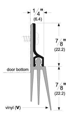 Door Bottom Sweep
