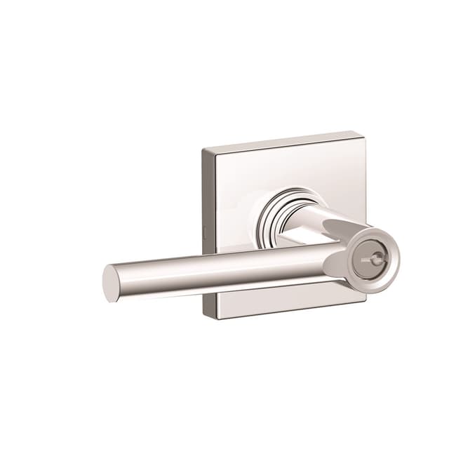 J54 Broadway Keyed Entry Lever Lock with Collins Trim