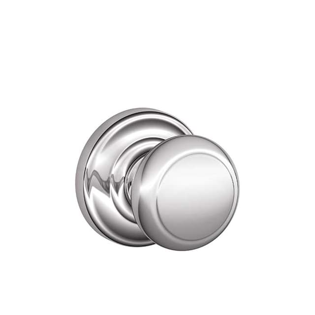 F10 Andover Passage Knob Lock With Andover Trim