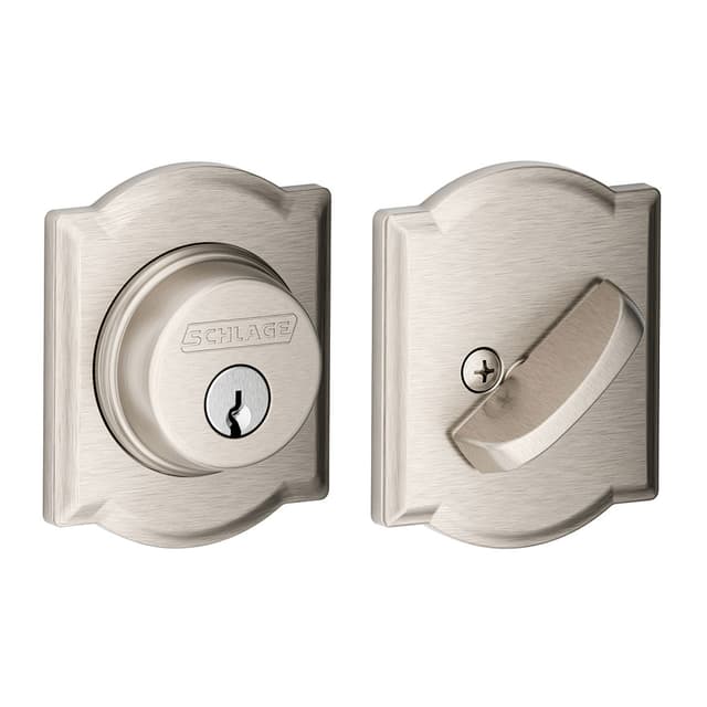 B60 Deadbolt with Camelot Trim