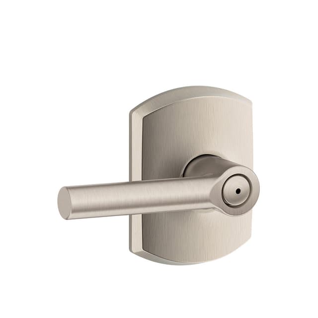 F40 Broadway Privacy Lever Lock With Greenwich Trim
