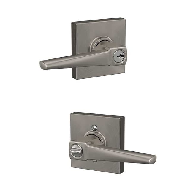 F51A Eller Keyed Entry Lever Lock With Collins Trim