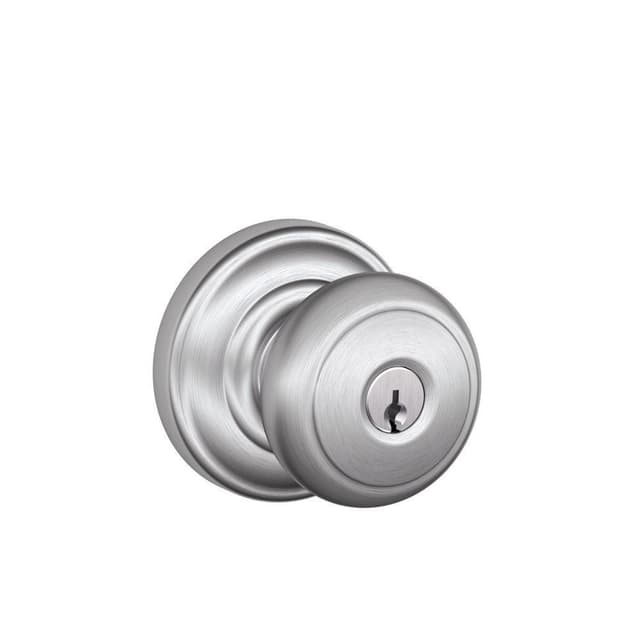 F51A Andover Keyed Entry Knob Lock
