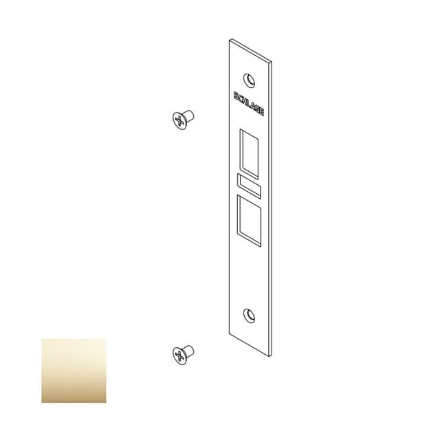 L Mortise Lock Armor Front