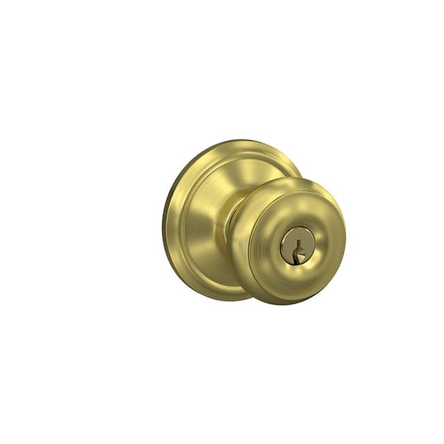 F51A Georgian Keyed Entry Knob Lock