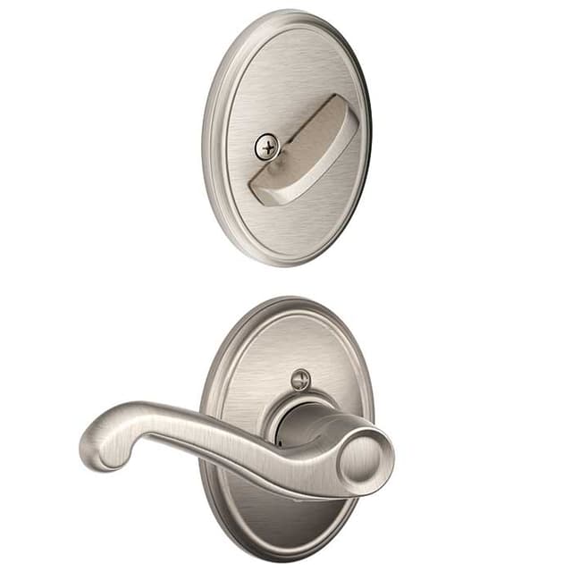 F59 Flair Inside Trim Handleset/Entrance Lever Lock with Wakefield Trim