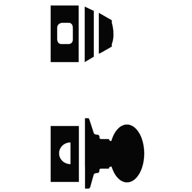 JH59 Solstice Inside Trim Handleset/Entrance Lever Lock