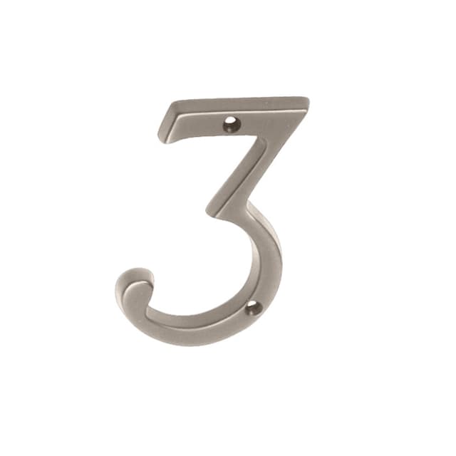 4" Classic House Number 3