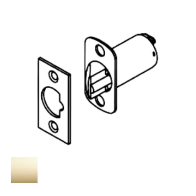 CK4400 2-3/8 Inch Backset Deadlocking Latch