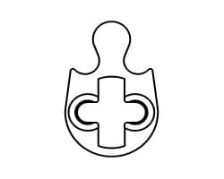 Mortise Cylinder Classic Standard Cam