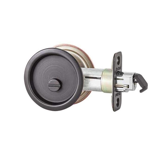 Round Pocket Door Privacy Lock