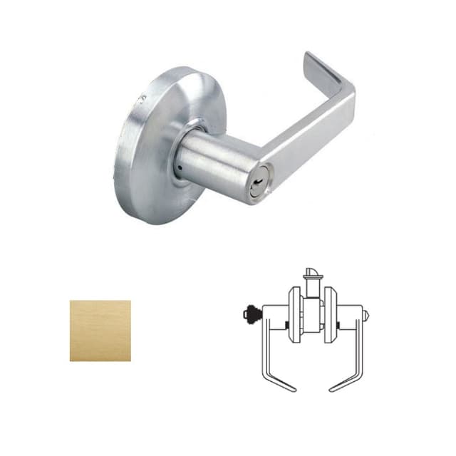 Grade 2 Entry Lever Lockset